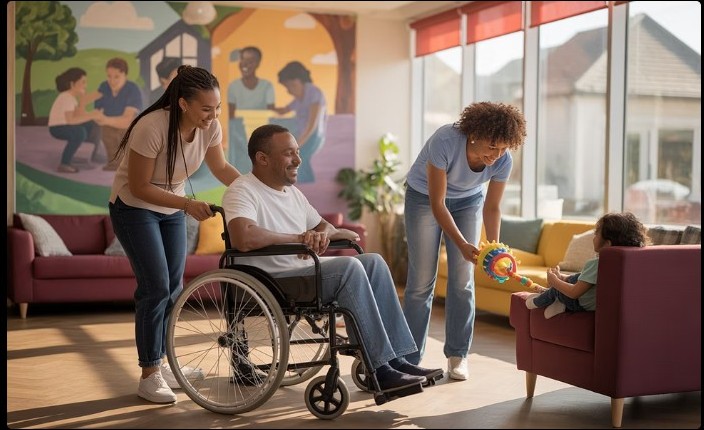 adj=orange çoğaltmak The given illustrator appears to be a felt painter in a space designed for this type of work. This im...